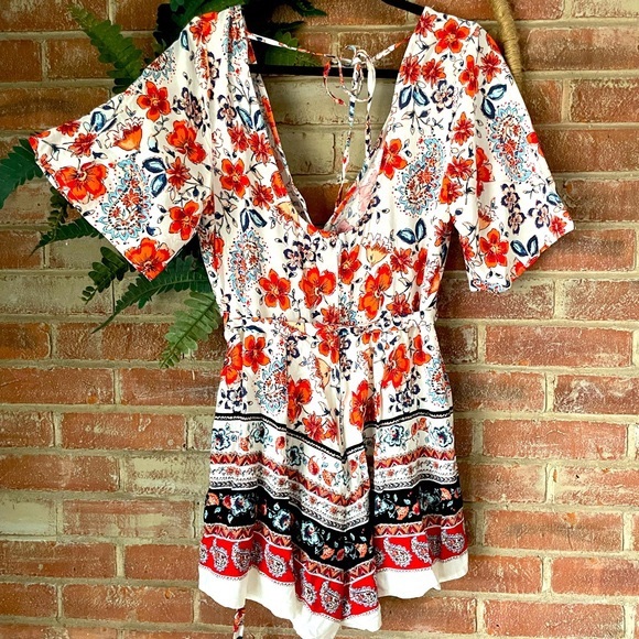 Francesca's Collections Pants - NWT Francesca’s Boho Romper